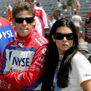 Marco Andretti and Danica Patrick