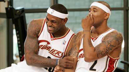 LeBron James and Mo Williams