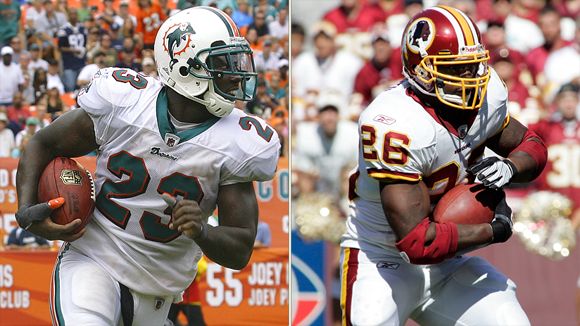 Ronnie Brown and Clinton Portis