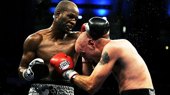 Bernard Hopkins and Kelly Pavik