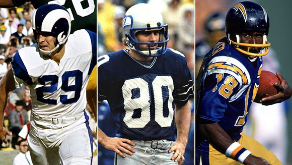 Tommy McDonald, Steve Largent and Charlie Joiner