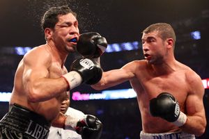 Librado Andrade and Lucian Bute