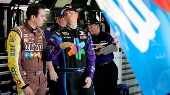 Kyle Busch, Denny Hamlin