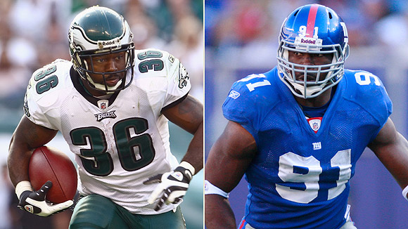Brian Westbrook/Justin Tuck