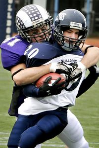 Deering and Portland High School Football