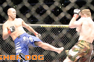 Royce Gracie and Matt Hughes