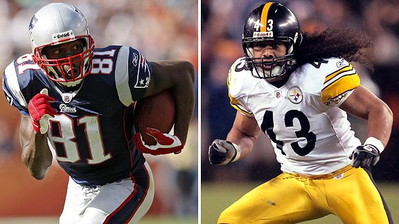 Randy Moss and Troy Polamalu