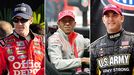 Carl Edwards, Lewis Hamilton, and Tony Schumacher