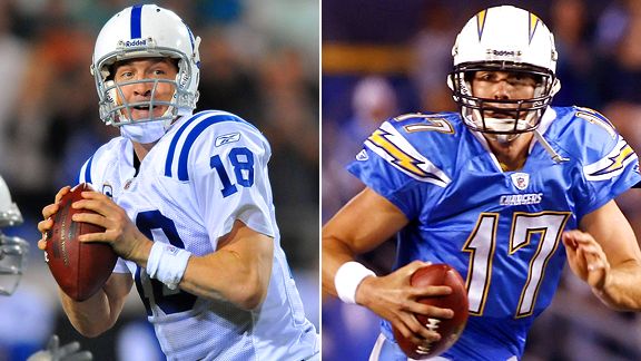 Peyton Manning and Philip Rivers