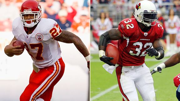 Larry Johnson, Edgerrin James