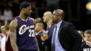 LeBron Hames and Mike Brown
