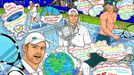 Andy Roddick Painting