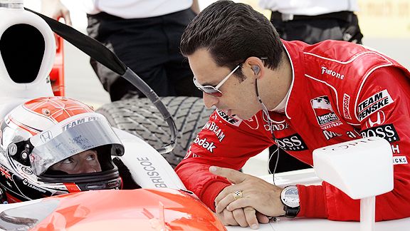 Ryan Briscoe and Helio Castroneves