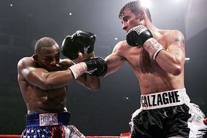 Joe Calzaghe and Jeff Lacy