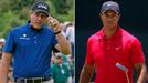 Phil Mickelson, Tiger Woods