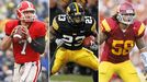 Matthew Stafford, Shonn Greene, and Rey Maualuga