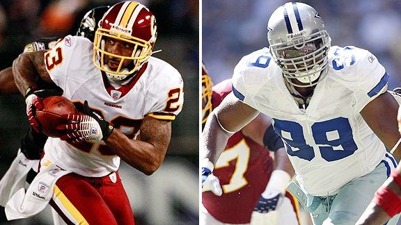 DeAngelo Hall and Chris Canty