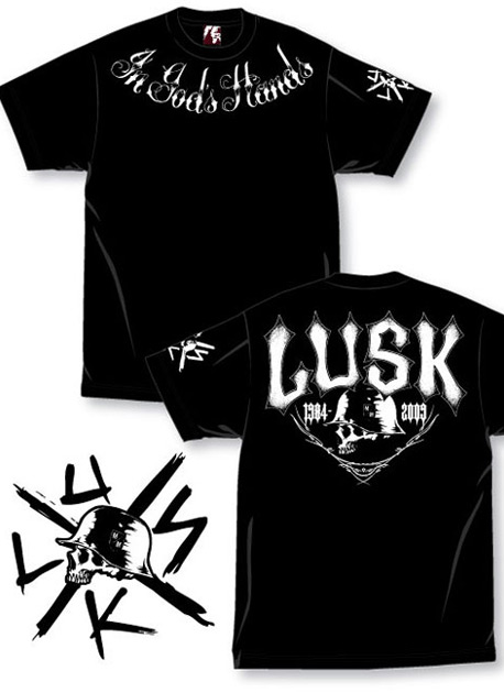 metalmulishacom The Lusk In God 39s Hands shirt design is based off the 
