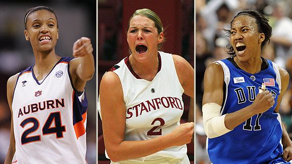 Auburn, Duke, Stanford