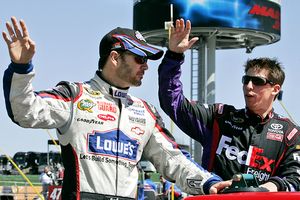 Jimmie Johnson & Denny Hamlin