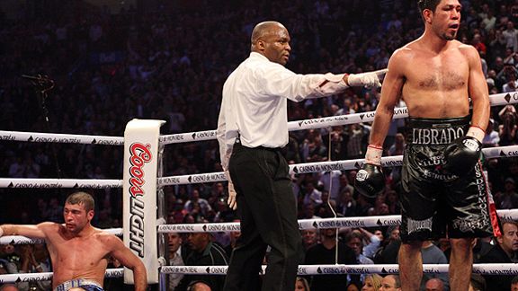 Librado Andrade and Lucian Bute