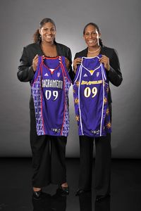 Courtney Paris and Ashley Paris