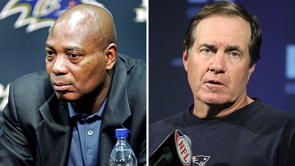 Ozzie Newsome and Bill Belichick