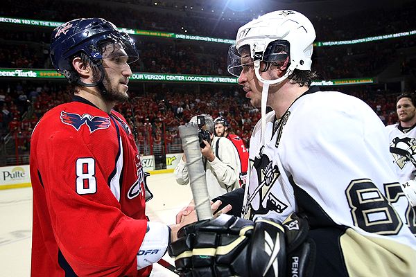 alex ovechkin and sidney crosby. Alex Ovechkin and Sidney