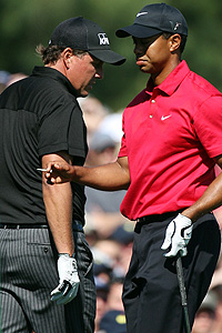Phil Mickelson & Tiger Woods