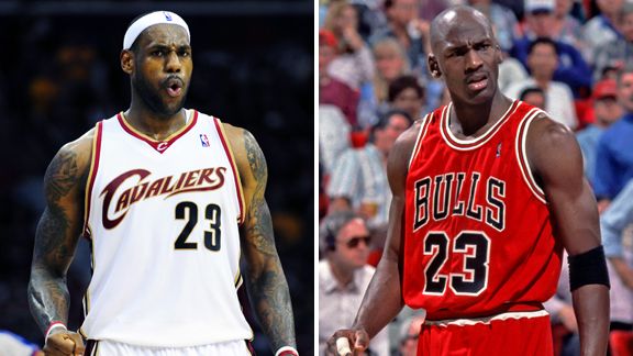Larry Bird vs LeBron James after 10 years in the league - Better comparison  than MJ? 
