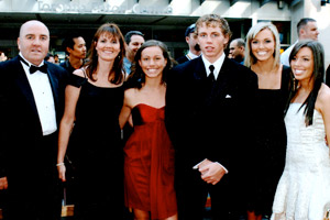 Patrick Kane and family