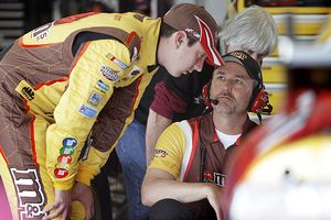 Kyle Busch and Steve Addington