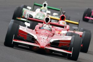 Scott Dixon, Graham Rahal and Tony Kanaan