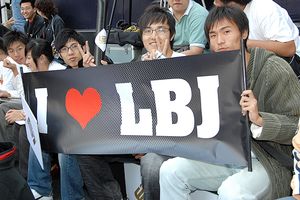 LBJ fans