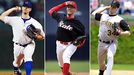 Mark Prior Stephen Strasburg and Kris Benson