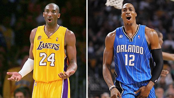 kobe bryant over dwight howard