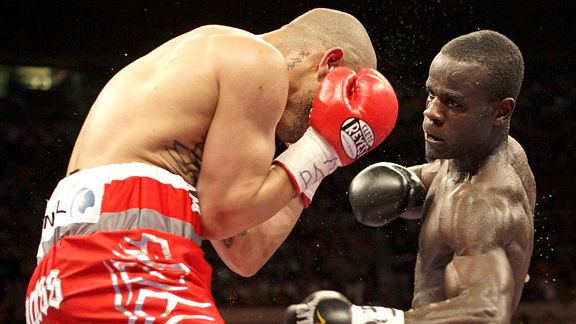 Joshua Clottey and Miguel Cotto