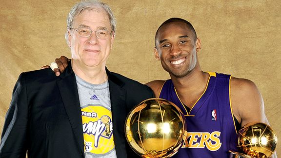 Phil Jackson & Kobe Bryant