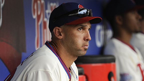 Raul Ibanez lands on DL; Philadelphia Phillies try to replace him