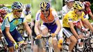 Contador, Menchov, & Sastre