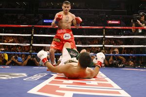 Victor Ortiz and Marcos Maidana