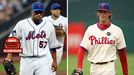 Johan Santana and Cole Hamels