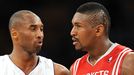 Kobe Bryant and Ron Artest
