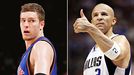 David Lee and Jason Kidd