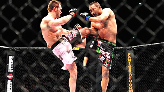 Dan Henderson and Rich Franklin