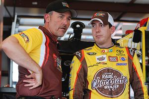 Steve Addington and Kyle Busch