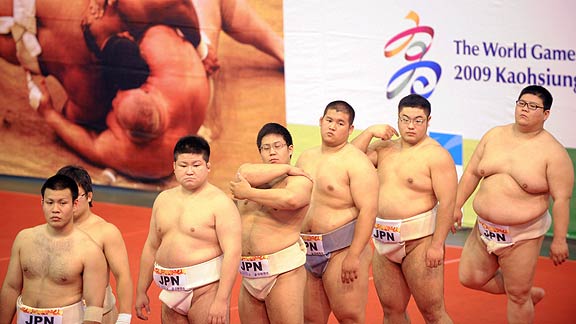 Sumo wrestling