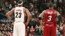 LeBron James and Dwyane Wade