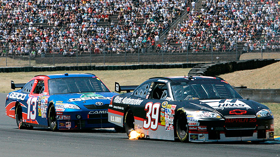 Max Papis and Ryan Newman