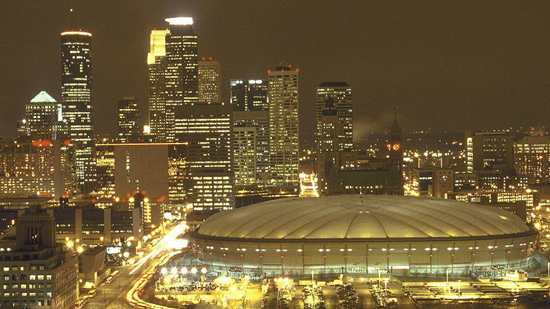 target field at night. no more: Target Field will